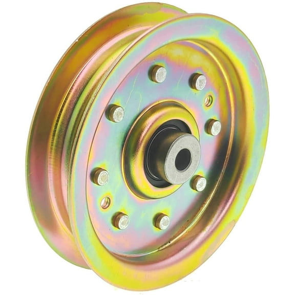 Flat Idler Pulley Replaces for Cub Cadet 756-04129 956-04129 956-04129C 756-04129B 756-04129C Replace for MTD 753-08171 Fits 38" 42" 46" 54" Decks