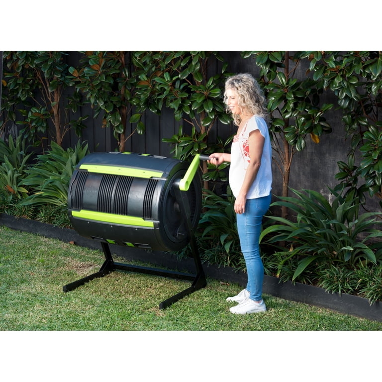 MAZE, Two Stage Compost Tumbler, 65 gallons, UV Protected Plastic