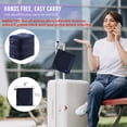 thumbnail image 4 of Elook Inflatable Foot Rest for Air Travel, Blow up Car Seat Foot Rest for Kids, Toddler Airplane Bed Seat Extender for Long Flight, Portable Plane Pillow, 4 of 6
