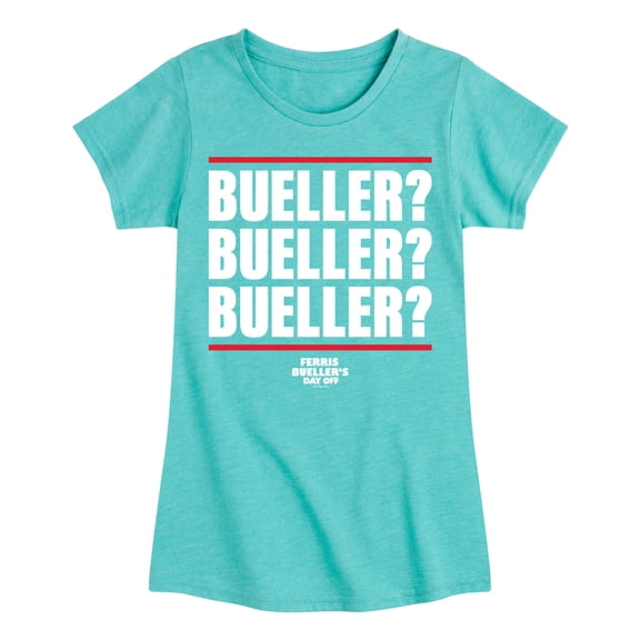 Ferris Bueller's Day Off - Bueller Bueller Bueller - Toddler And Youth Girls Short Sleeve Graphic T-Shirt
