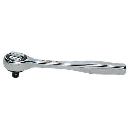 UPC: 0076799024923 | Wright Tool 1/4  Drive Ratchets  Round  5 1/4 in  Chrome  Contour Grip – 1 EA (875-2492)
