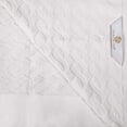 thumbnail image 3 of Superior Turkish Cotton Highly-absorbent 4-Piece Bath Towel Set for Bathroom, Spa, and Gym, White, 3 of 10