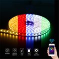 thumbnail image 4 of Inteprter Tira de luces RGB BRT con Control de voz de 5m, 1600K, 60W, LED inteligente, WiFi, cadena de luces, Control remoto, cadena de lámpara Flexible, Iluminación y accesorios Inteprter HA005595-00, 4 of 6