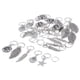 thumbnail image 4 of 35 Piezas de Anillos de Pelo Macarena anillos de trenza de pelo de mujer a granel, 4 of 7