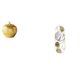 thumbnail image 1 of Escultura moderna de fruta de resina y espejo de pared decorativo para sala de estar, dormitorio, comedor, oficina, entrada, pasillo y armario., 1 of 8