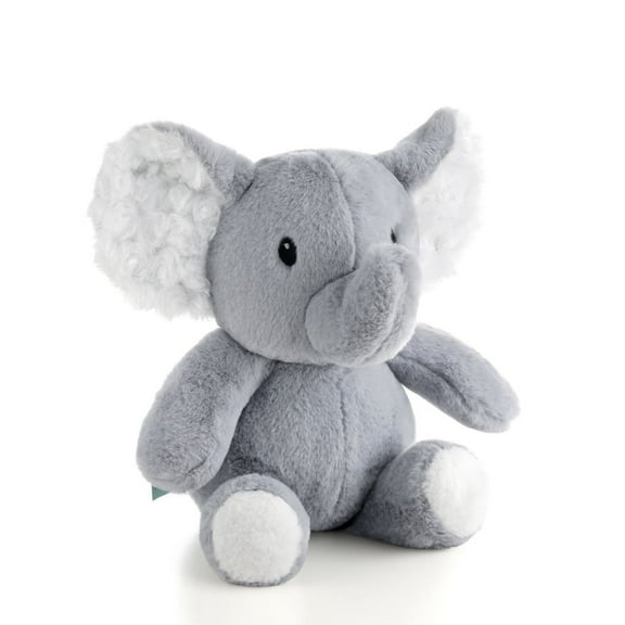 The Peanutshell Ellie the Elephant Plush Toy, Cute Stuffed Animal Plushie for Babies