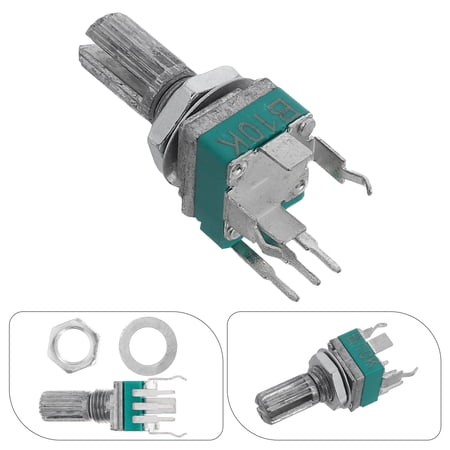 FENGGUIQU 10Pcs Adjustable Audio Amp Potentiometers with Vertical Design for Professional Electronic Repairs