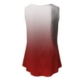 thumbnail image 5 of Liquidation d'Économies! BEFOKA Débardeur d'Été pour Femmes, Débardeur Décontracté en Liquidation pour Femmes, T-shirt Sans Manches Ample à Col Rond Dégradé pour Femmes, 5 of 5