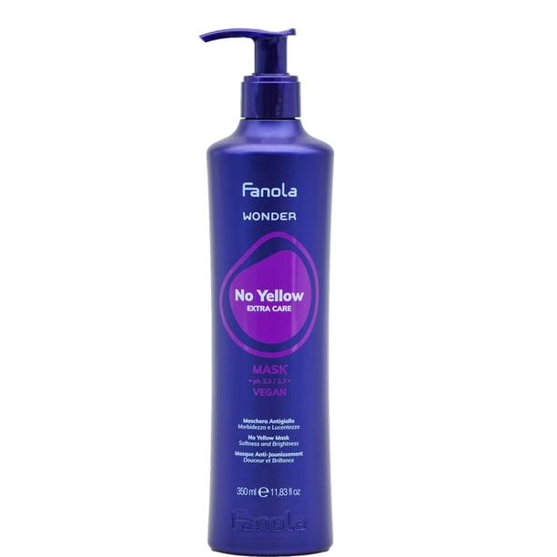 Mascarilla Fanola Wonder No Yellow Cuidado Extra 350 ml
