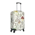 thumbnail image 3 of Uemuo Colorful Mushrooms and Plants Printed Washable Luggage Cover - Fashion Suitcase Protector Fits 18-32 Inch Luggage -X-Large, 3 of 9