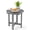 Gray, variant on Costway Outdoor Bistro Table with Weather-Resistant, Waterproof Top for Patio Deck Pool Porch White