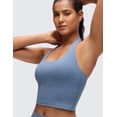 thumbnail image 6 of CRZ YOGA Butterluxe Halter Padded Longline Sports Bras For Women Open Back Crop Tops Workout Gym, 6 of 6