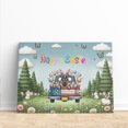 thumbnail image 3 of Happy Easter Belgian Malinois American Flag Truck Horizontal Matte Canvas Poster Sheepdog Dog Lover Gifts Wall Art Home Decor - 03001, 3 of 5
