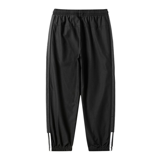 men's open bottom sweatpants