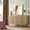 Wood Grain, variant on TEQIN Fluted 6 Drawer Double Dresser for Bedroom, 54.7" Modern Closet Dressers With Metal Legs,Wide Chest of Drawers, Wood Storage Dresser Organizer for Bedroom Living Room Hallway Closet