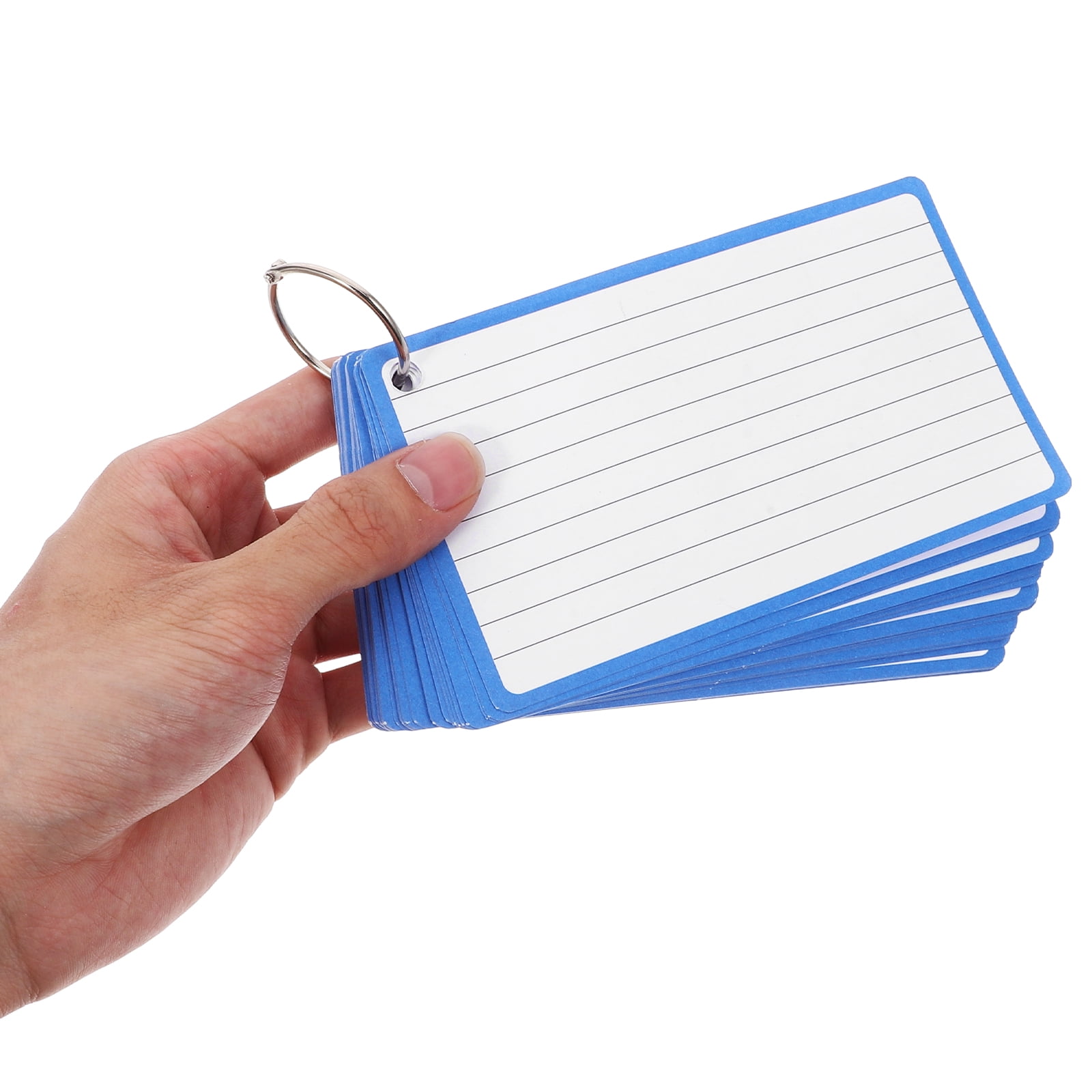 Masteelf  6 Books Flash Cards for Studying Mini Index Note Pad Notepad