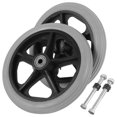 thumbnail image 1 of LOLIPPYY 2 Pcs Roues de Remplacement pour Déambulateurs Roue avant Robuste pour Accessoires de Fauteuil Roulant, 1 of 5