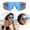 E, variant on Oversized Shield Cycling Sunglasses - Lightweight Polarized Sports Eyewear with UV Protection for Running Driving Outdoor Activities