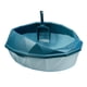 thumbnail image 4 of Bandeja de arena para gatos con parte superior abierta, arenero para gatos, inodoro para gatos, bandeja de arena para gatos para gatitos Azul, 4 of 9
