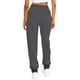 thumbnail image 4 of Gibobby Pantalones Business Casual para Mujer Cintura Alta Pantalones de chándal de lana de pie suelto casuales con cintura elástica y cordón de color sólido para mujer, 4 of 5