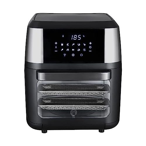 Horno Eléctrico de Aire12L Multifuncional Negro