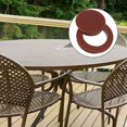 SPRING 2x Clear Umbrella Hole Ring +Plug Cap Cover Sets for Outdoor Table Patio Parasol