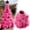 Pink, variant on Christmas Items! Hilingoto Shaggy Plush Precut Strips, Fuzzy Craft Trim Roll for Gnomes Beard, Cosplay Costume, Dwarf Decoration, Pink, 2"X71"