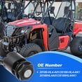 thumbnail image 2 of Interruptor de llave de encendido Unique Bargains para Honda UTV Pioneer 1000 SXS1000M3/5/6 2016-2023, bloqueo de interruptor de encendido No.35100-HL4-A01/35100-HL4-AK1, 2 of 7