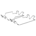 thumbnail image 1 of Raindrops 2Pcs Silver Trash Bag Rack for Kitchen Adjustable Wall Mount Garbage Bag Holder, 1 of 8
