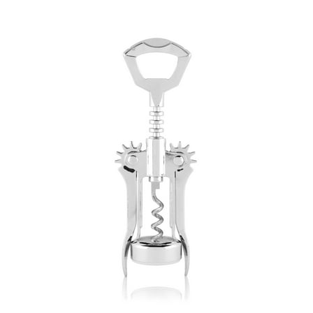 True Glider Winged Corkscrew Wine Opener, Home Bar, Wedding Gifts, Silver