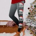 thumbnail image 1 of MKLEKYY Leggings para mujer, leggings con estampado navideño festivo para mujer, pantalones de yoga de cintura alta, mallas deportivas cómodas para fitness y entrenamiento, 1 of 4