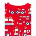 thumbnail image 2 of Wonder Nation Newborn Baby Boy Sleep and Play Pajamas, 3 Pack, Preemie-6/9 Months, 2 of 4