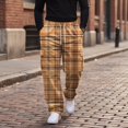 thumbnail image 5 of YNGKMEA Mens Cargo Pants Lightweight Loose Casual Pants Fashion Camping High Waisted Trousers Comfy and Breathable Pants with Side Pockets Brown XL, 5 of 6
