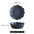thumbnail image 3 of Qeeadeea Small Round Baking Dish Set Of 2, Colorful Ceramic Pie Pan, Round Pie Dish, Morandi Color Tableware-blue-15x15x4.5cm, 400ml, 3 of 7