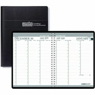 House Of Doolittle 2025 Daily Group Planner, 4-Person, Black Soft Cover
