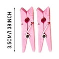 thumbnail image 2 of Wooden Mini Clothespins for Crafting Photo Display and Decorative Home Organization, 2 of 3