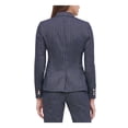 thumbnail image 2 of Tommy Hilfiger Womens Pinstripe Logo Blazer Navy 16, 2 of 4