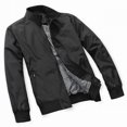 thumbnail image 4 of SWSMCLT Men's Windproof Wind Jacket Winter Jacket Waterproof Windbreaker Spring Long Sleeve Casual Fall Classic Black Large, 4 of 4