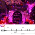 thumbnail image 4 of Magotan 300 LED 98 ft Halloween Lights Outdoor Indoor Orange and Purple Halloween Decorations String Lights, 4 of 7