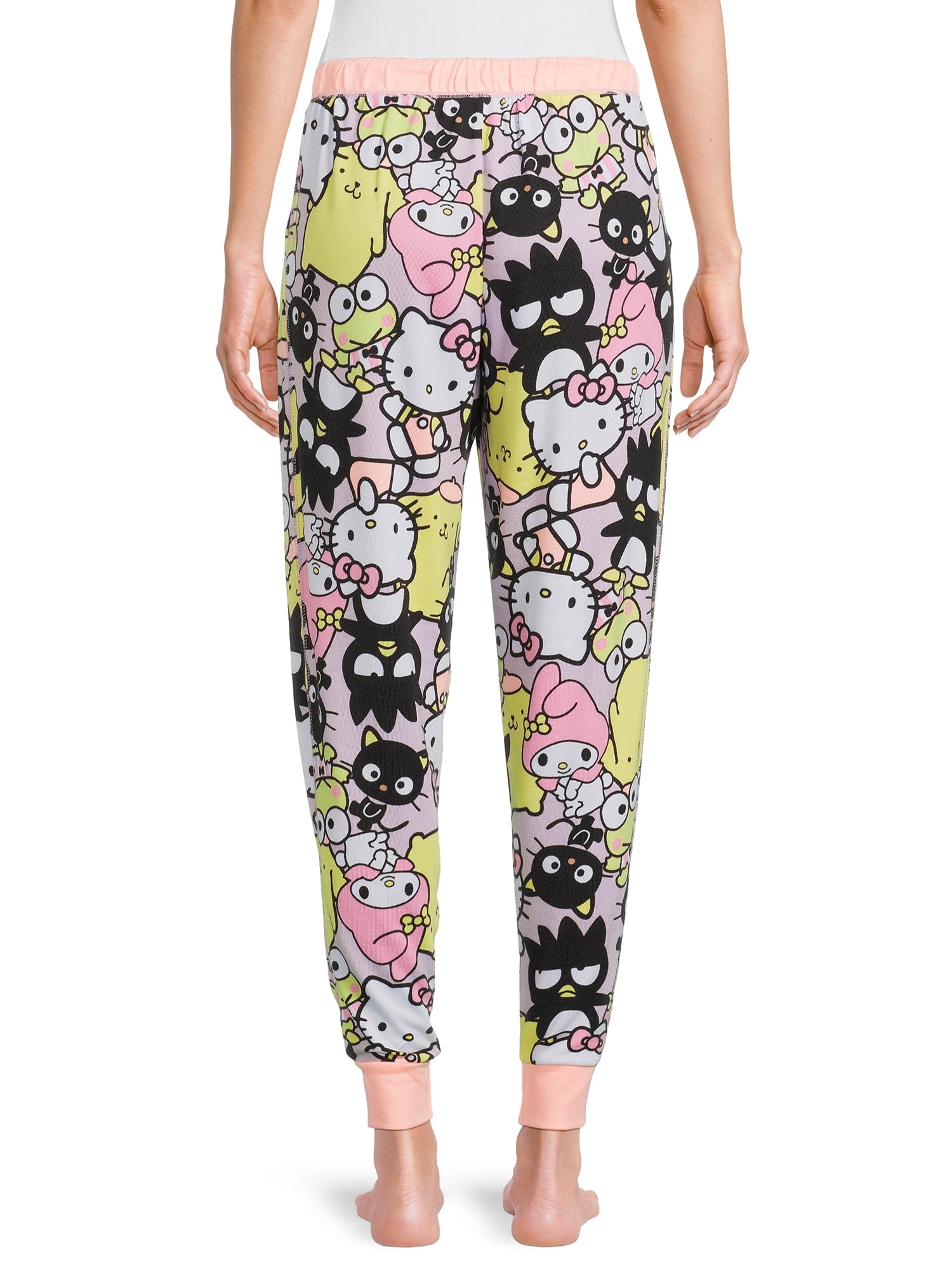 Hello Kitty Women’s Print Sleep Jogger Pants, Sizes XS-3X