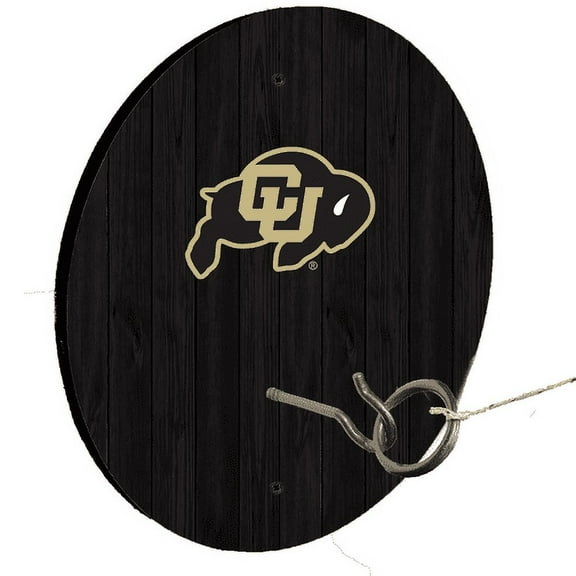 University of Colorado Black Ring Toss Lawn Game