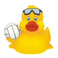 thumbnail image 1 of Volleyball Rubber Duck Toy, 1 of 1