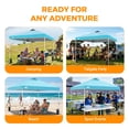 thumbnail image 6 of EAGLE PEAK 10 x 10 ft Straight Leg Pop-up Outdoor Canopy w/ Easy Peak One Person Setup, 6 of 10