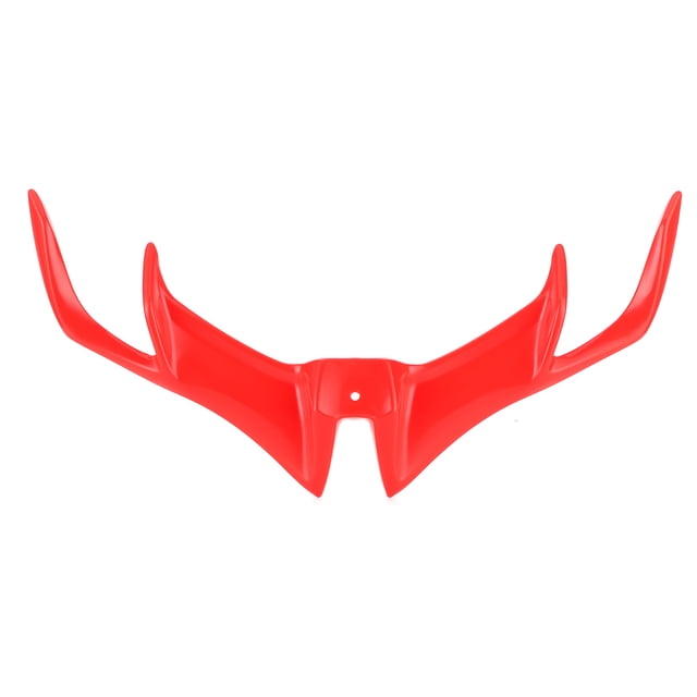 Aérodynamique Winglet, ABS Matériau avant Carénage Winglet Anti-Usure Durable pour la Maison pour R15 V3 2017-2020 Rouge