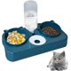 thumbnail image 1 of Cuencos para gatos, cuenco para bebedero automático Pet Gatii Cat para agua y comida Dispensador de agua automático Perfecta protección reclinable para el cuello para Cat Chen (azul). Afortunado Sencillez, 1 of 3