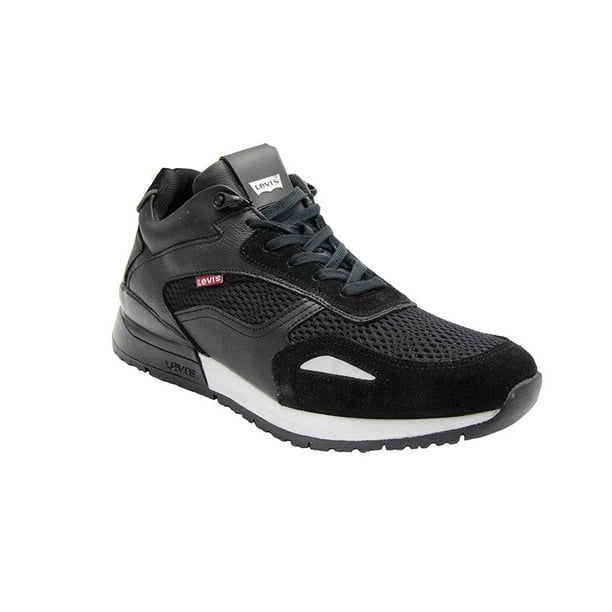 Levi's tenis moda Casual Hombre RUFUS 064C25 color NEGRO negro 25 Levis 064C25