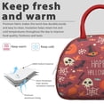 thumbnail image 3 of ReusableHalloweenLnsulated Lunch Bag for Women & Men - Leakproof Water-Resistant Cooler Tote, Large Capacity for Work, Office, Travel, Picnic, Beach., 3 of 7