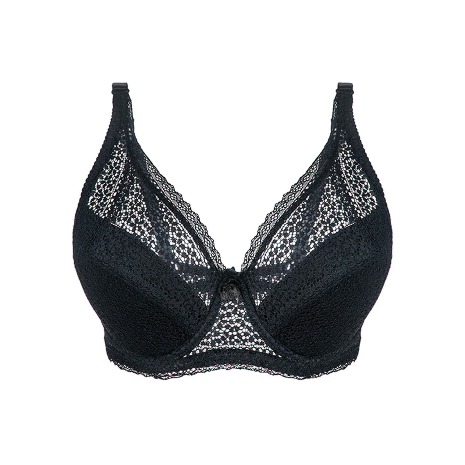 Bras Black Sexy Brassiere Back Lace Bralette Front Close Bra For Women  Underwire Plus Size 32 34 36 38 40 42 44 A B C D DD From Micandy, $10.71