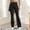 Black, variant on Kelon Yoga Pants Women Wide Leg High Waist Bootcut Workout Flare Leggings Tummy Control Work Dress Pants S-3XL