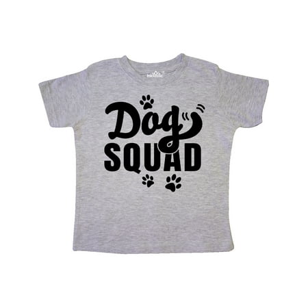 

Inktastic Dog Squad with Paw prints Gift Toddler Boy or Toddler Girl T-Shirt